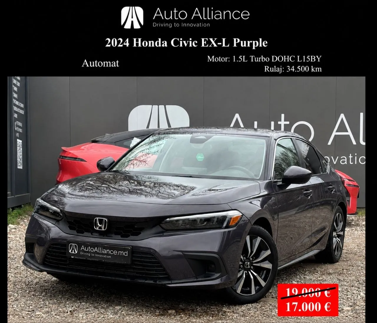 2023 Honda Civic Touring 1.5L Turbo (180H.P)