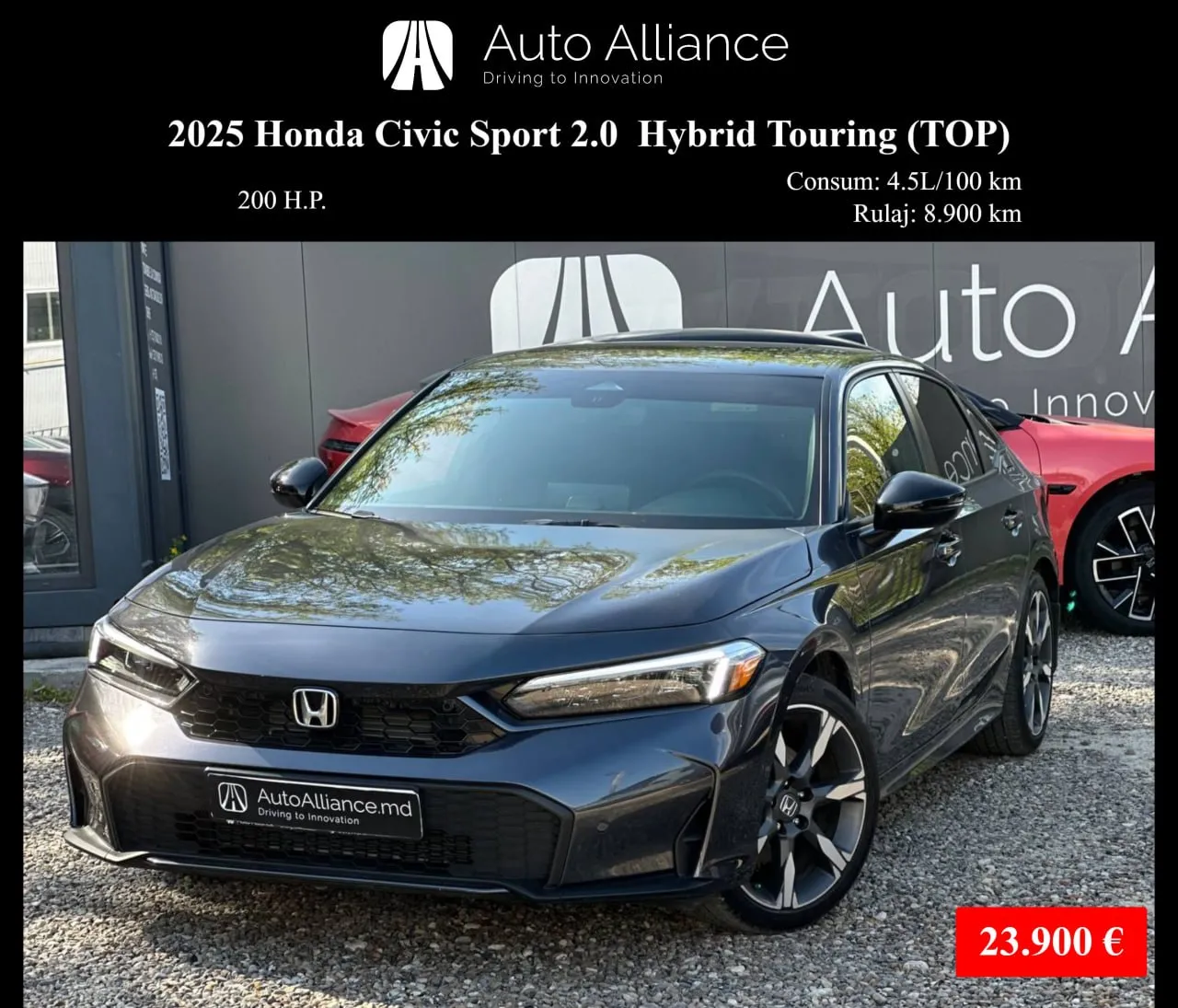 2025 Honda Civic Sport Hybrid Touring (FULL)